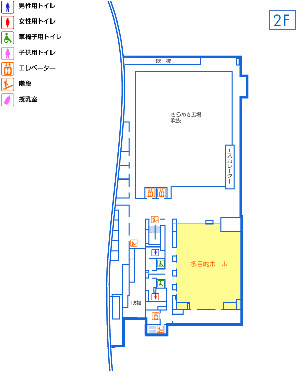 フロアマップ2F